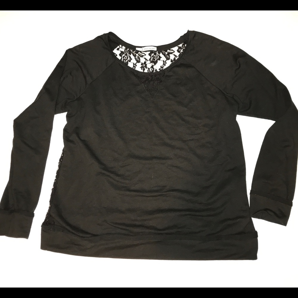 Lightweight Maurices sheer lace sweatshirt